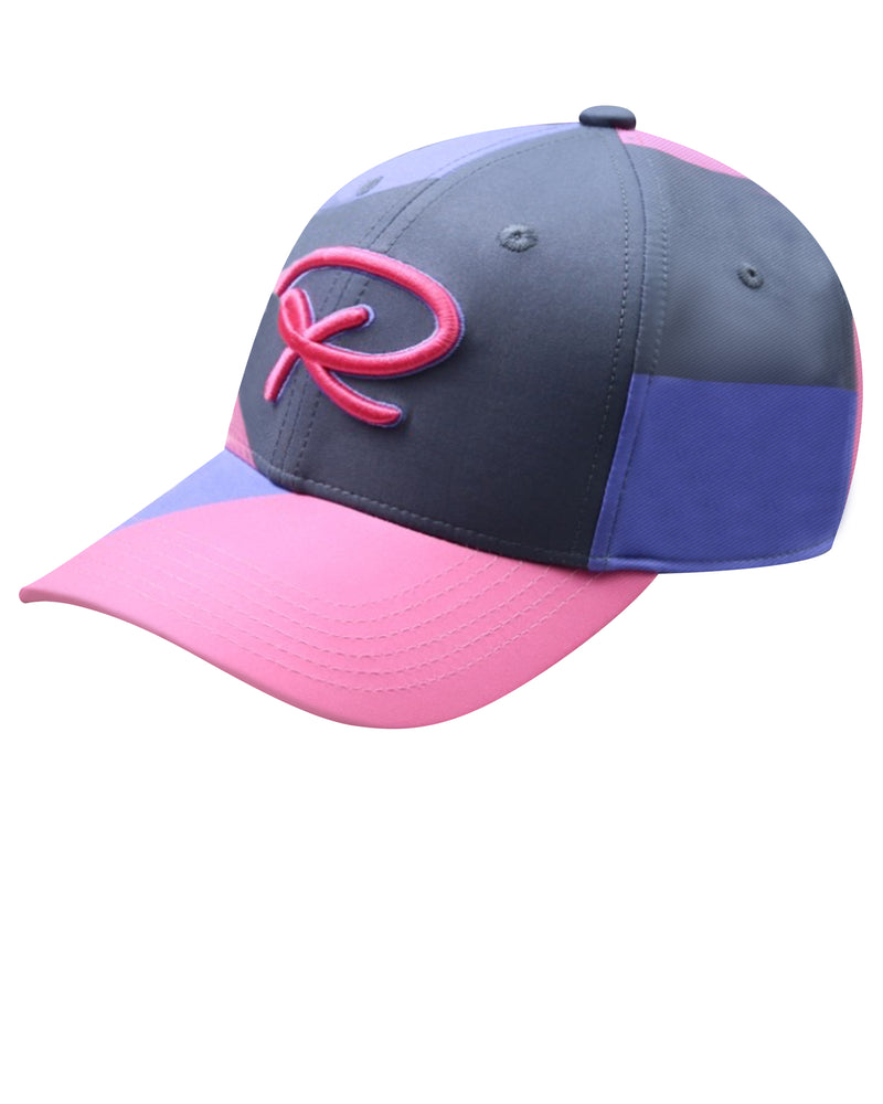 CASQUETTE R-PRISMA FRAMBOISE INDIGO