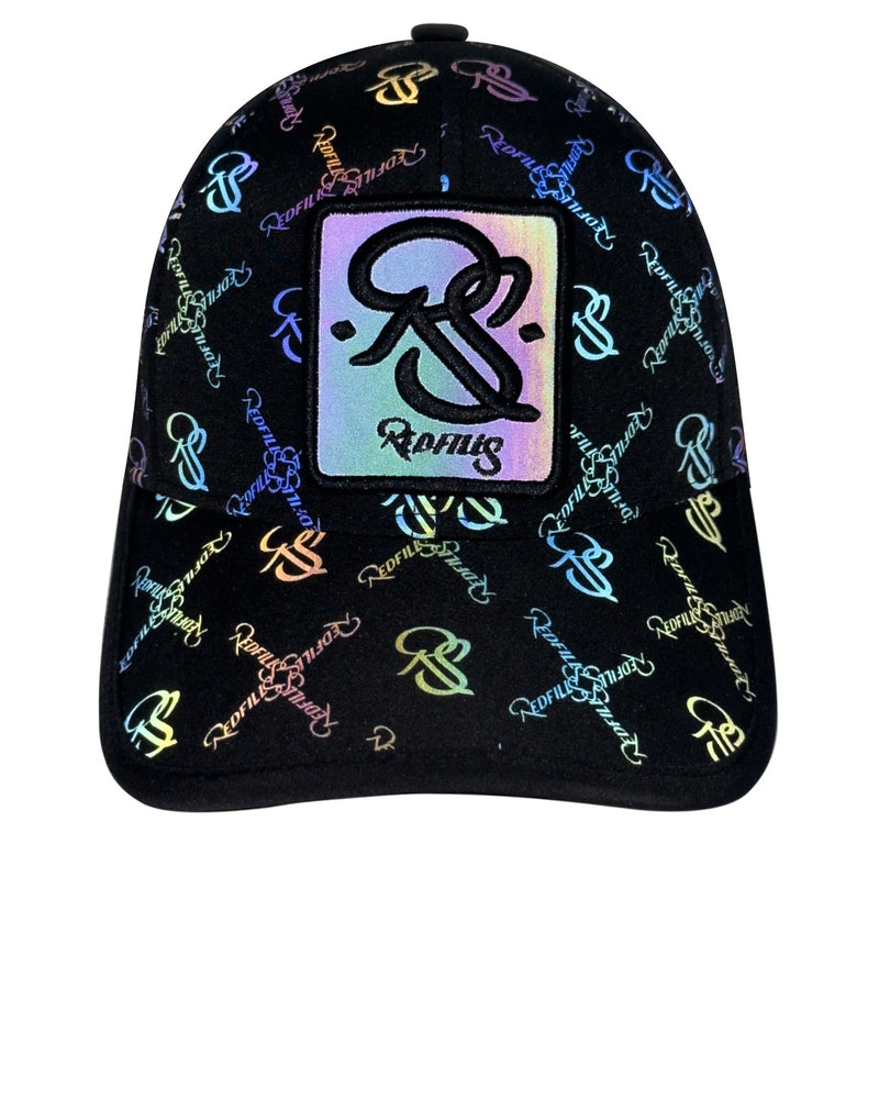 REDFILLS REFLEX THREE MONKEYS BLACK IRIDESCENT DELUXE CAP