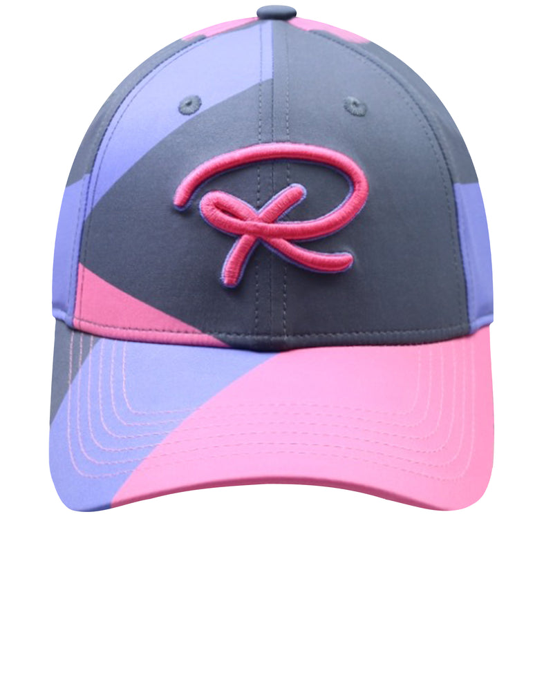 CASQUETTE R-PRISMA FRAMBOISE INDIGO