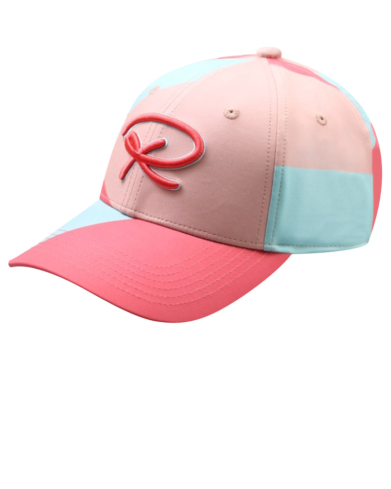 CASQUETTE R-PRISMA FRAMBOISE INDIGO