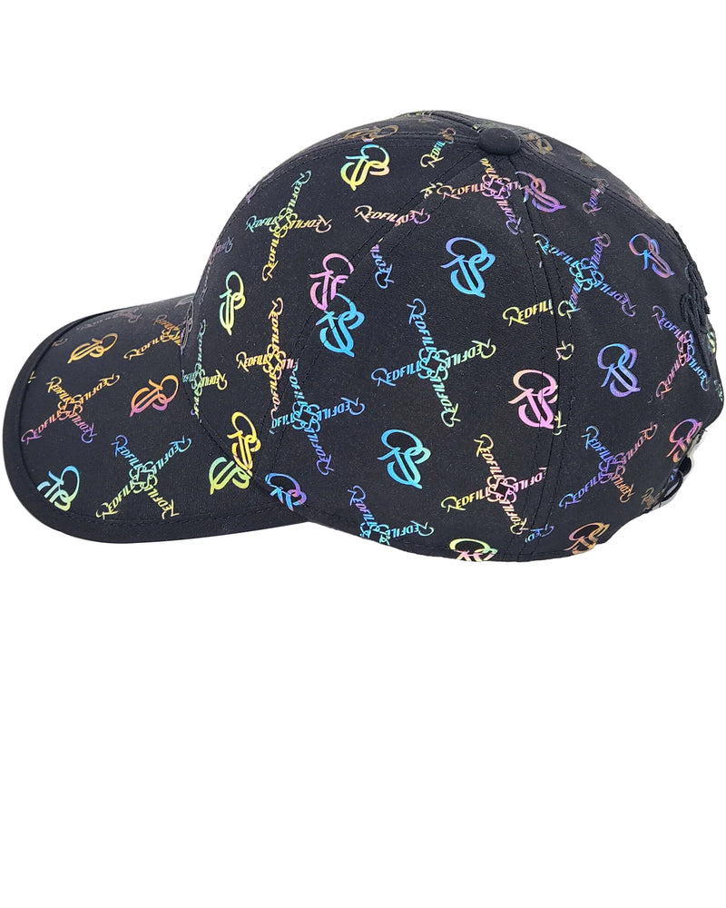 REDFILLS REFLEX THREE MONKEYS BLACK IRIDESCENT DELUXE CAP