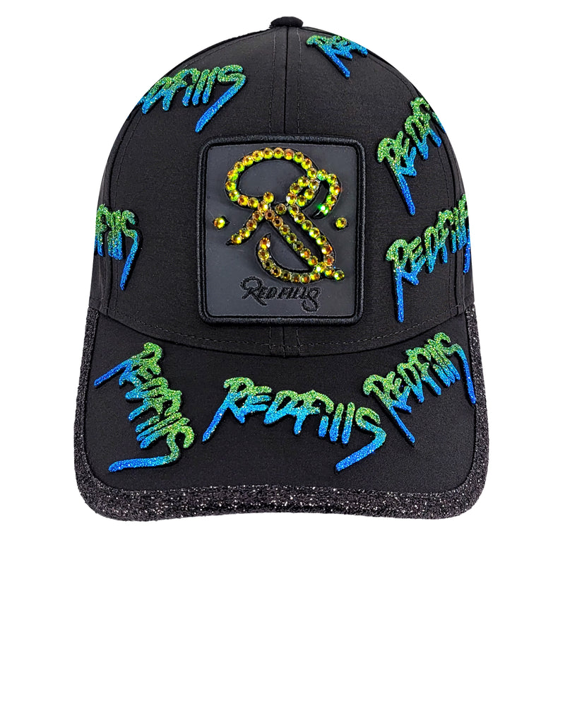 CASQUETTE REDFILLS SIGNATURE GREENBLUE