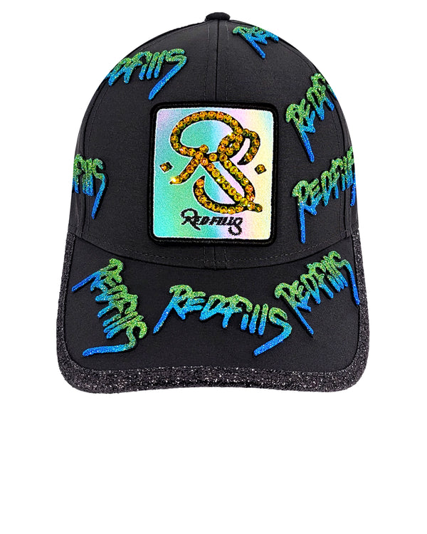 CASQUETTE REDFILLS SIGNATURE GREENBLUE
