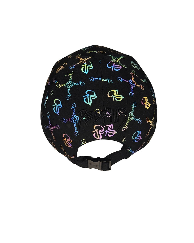 REDFILLS REFLEX THREE MONKEYS BLACK IRIDESCENT DELUXE CAP