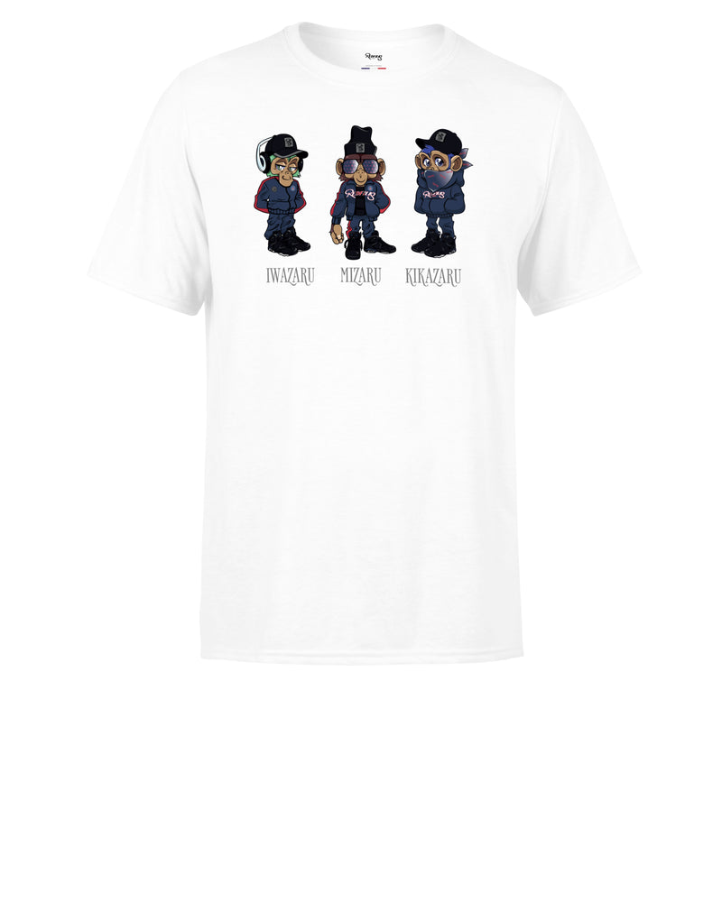 TEE-SHIRT REDFILLS 3 SINGES PARIS