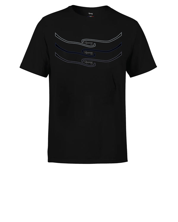 REDFILLS SHARK BLACK T-SHIRT