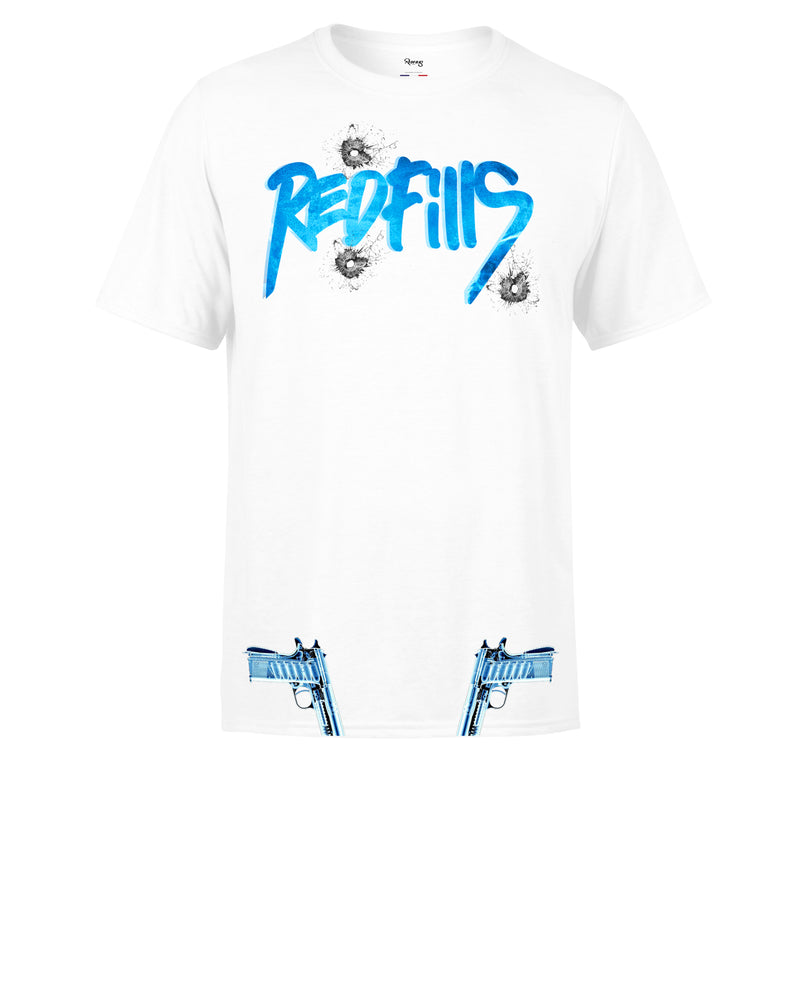 TEE-SHIRT REDFILLS X-RAY BLANC