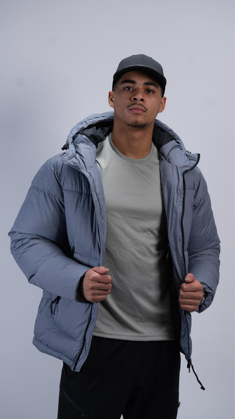 REDFILLS COLD REACTIV PRINT PUFFY JACKET