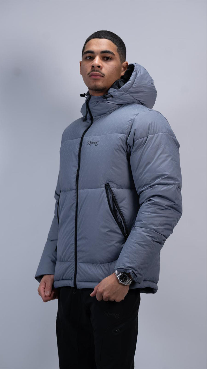 REDFILLS COLD REACTIV PRINT PUFFY JACKET