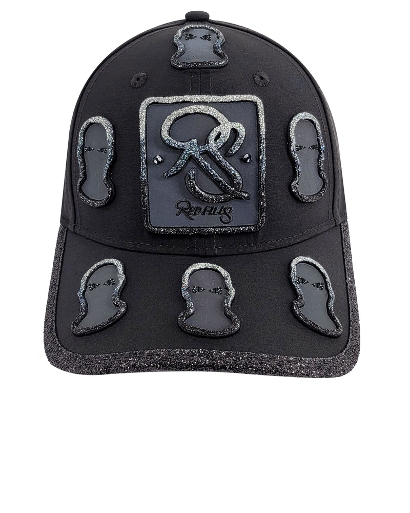 CASQUETTE REDFILLS HOODED BLACK SHADOW