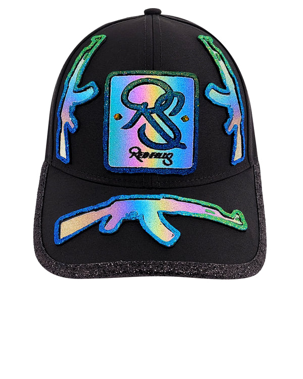 CASQUETTE REDFILLS KALASH IRIDESCENT GREENBLUE