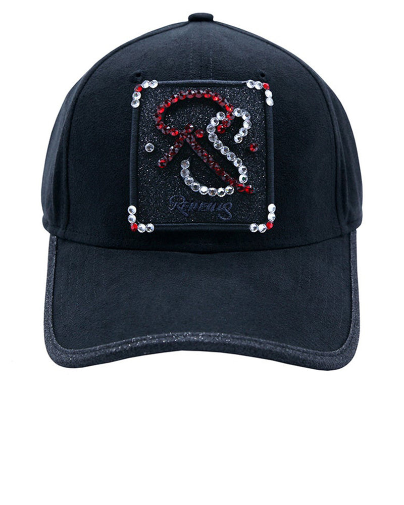 CASQUETTE REDFILLS RS STRASS SWAROVSKI RUBIS ET CRISTAL