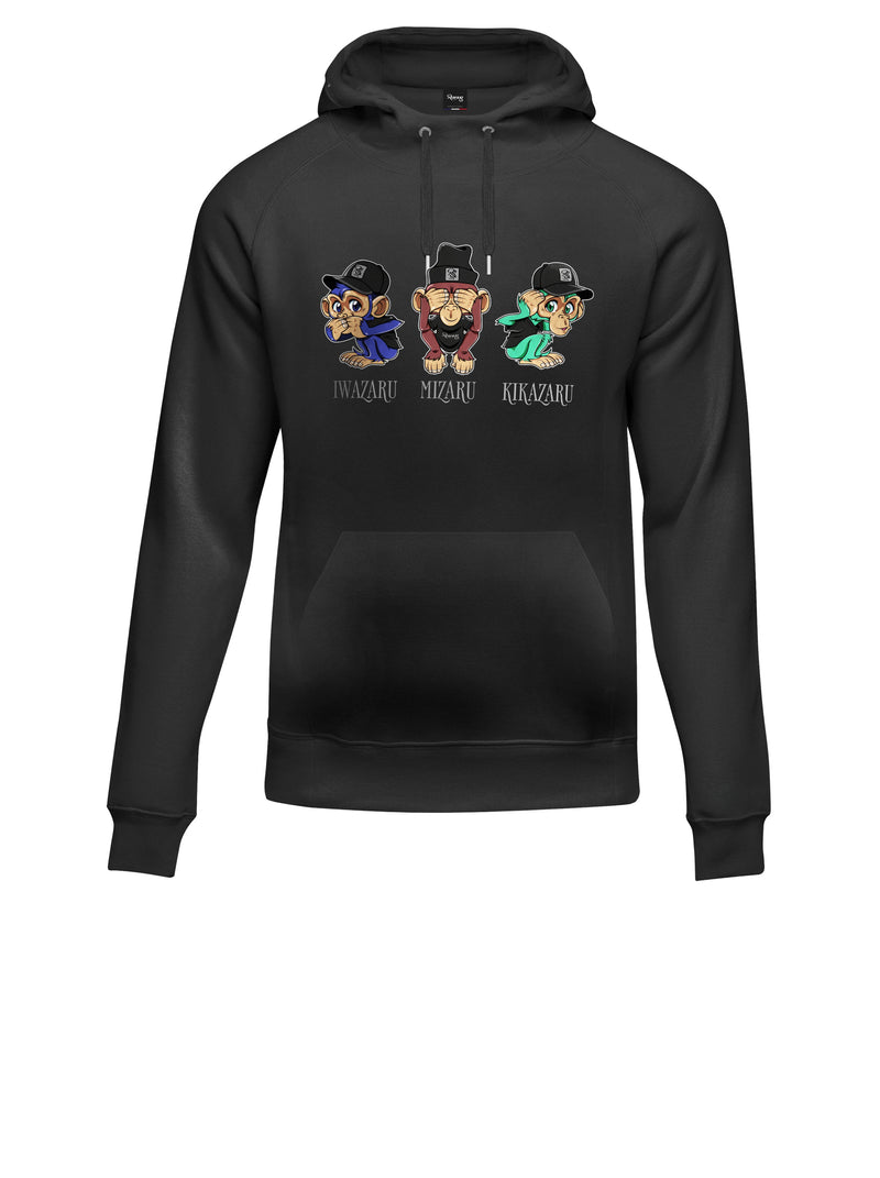 REDFILLS 3 MONKEYS V2 HOODIE 