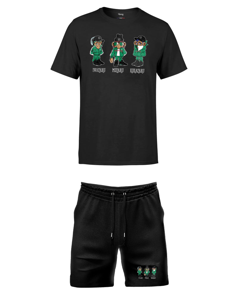 PACK REDFILLS TEE-SHIRT SHORT 3 SINGES ALGERIE