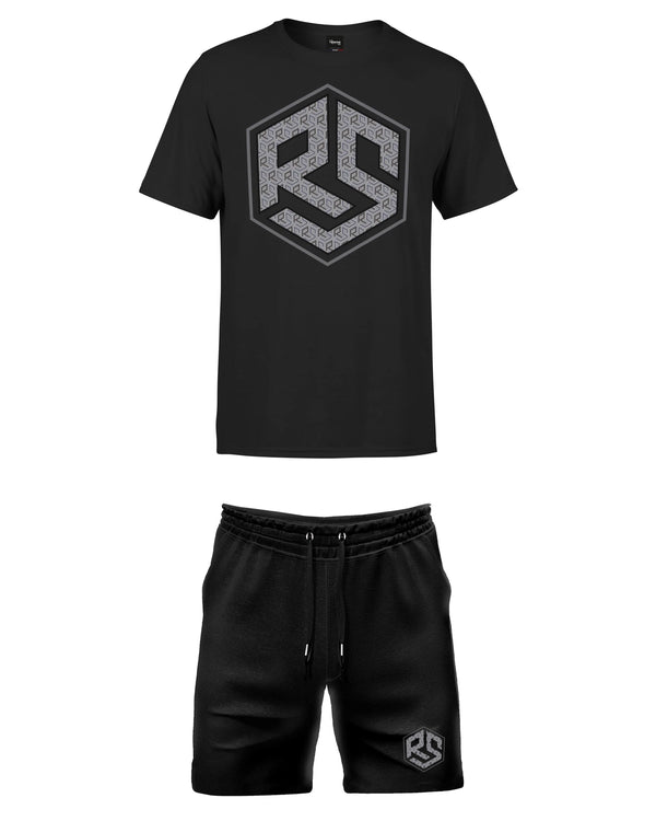 PACK REDFILLS TEE-SHIRT SHORT HEXA GREY