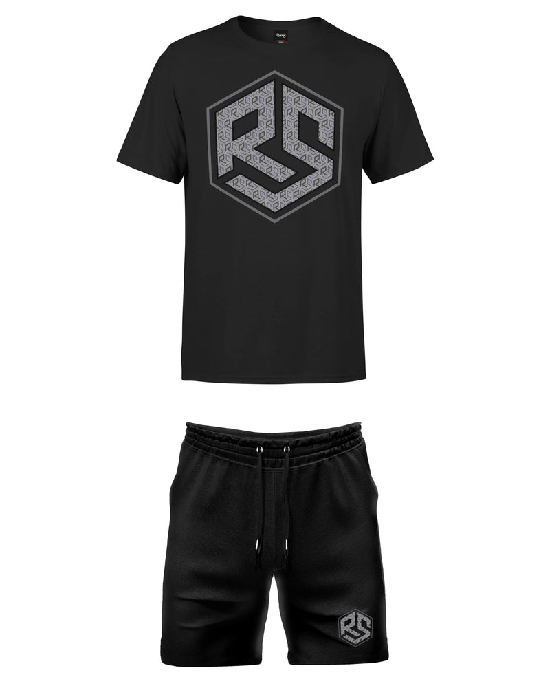 PACK REDFILLS TEE-SHIRT SHORT HEXA GREY