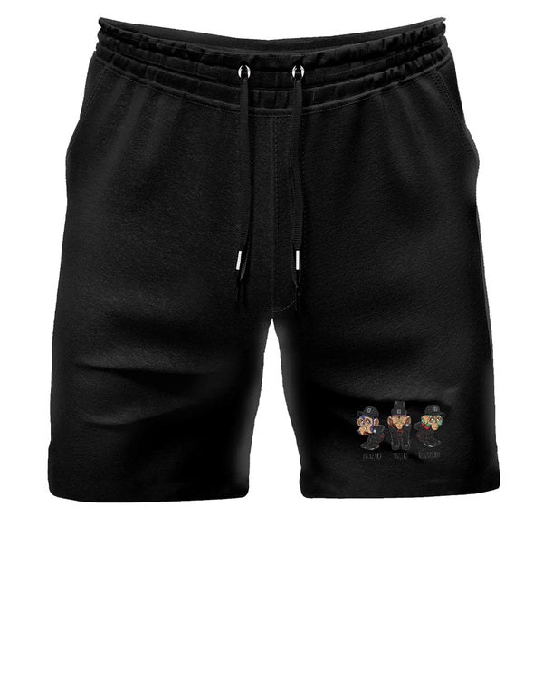 SHORT REDFILLS 3 SINGES FULL BLACK