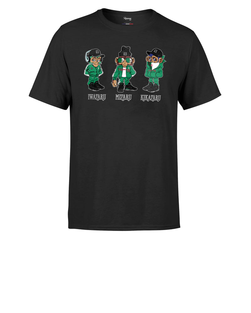 TEE-SHIRT REDFILLS 3 SINGES ALGERIE